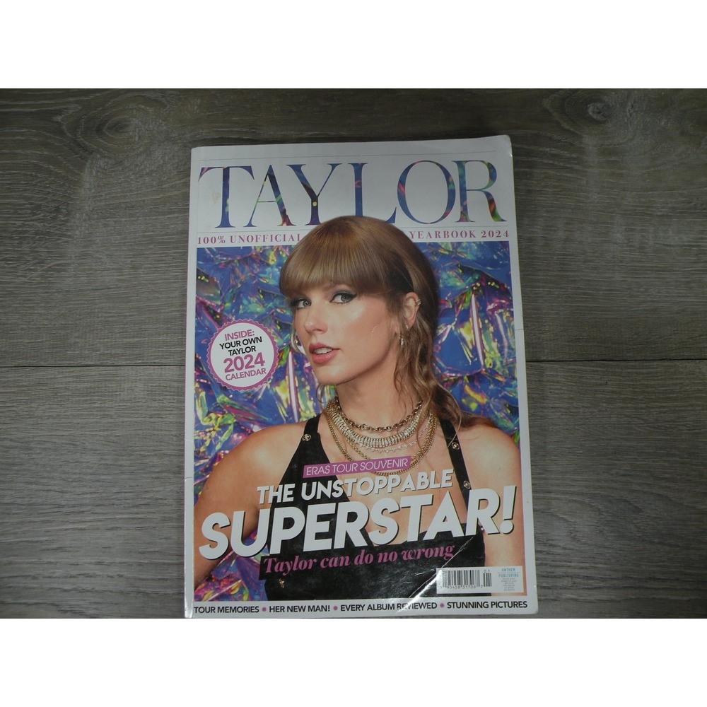 Taylor Swift Yearbook 2024 Unofficial Magazine + Calendar Eras Tour Souvenir